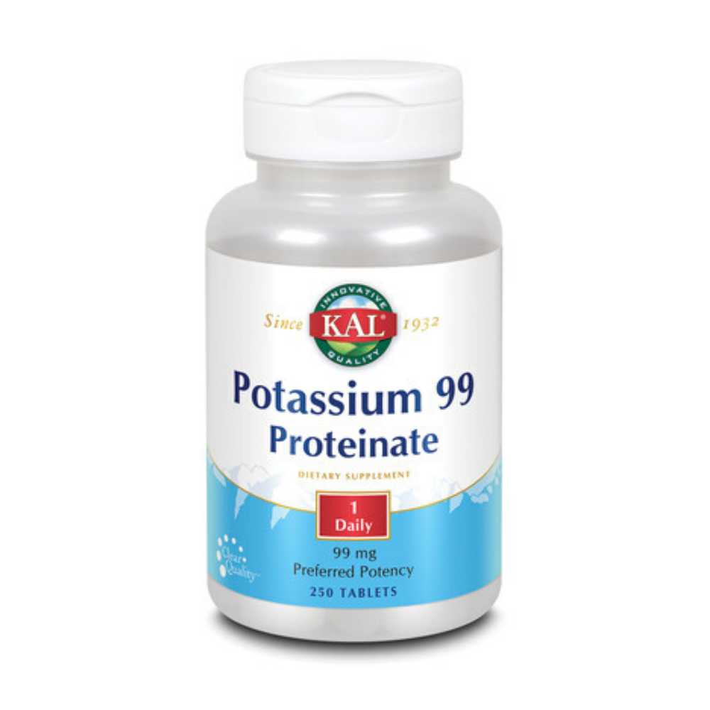 KAL Potassium 99 Proteinate 99mg | 250ct