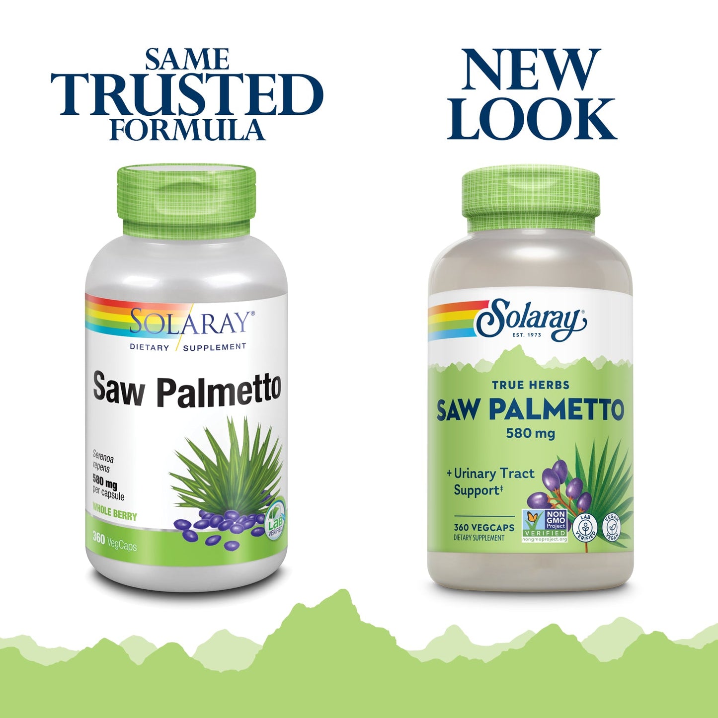 Solaray Saw Palmetto Berry 580mg 360 VegCaps