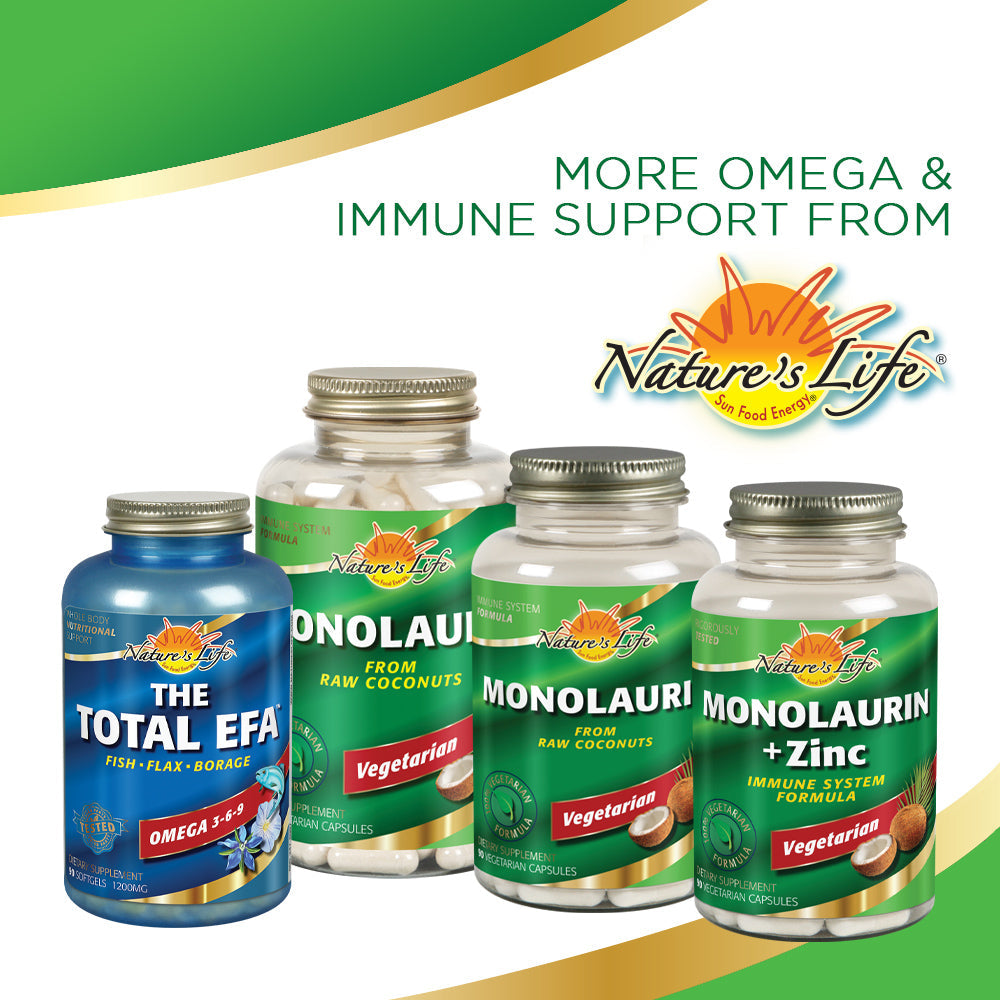 Nature's Life Black Currant Seed Oil 1000mg | Vegetarian, Cold Pressed | With GLA Omega-6 and ALA Omega-3 | 60 CT