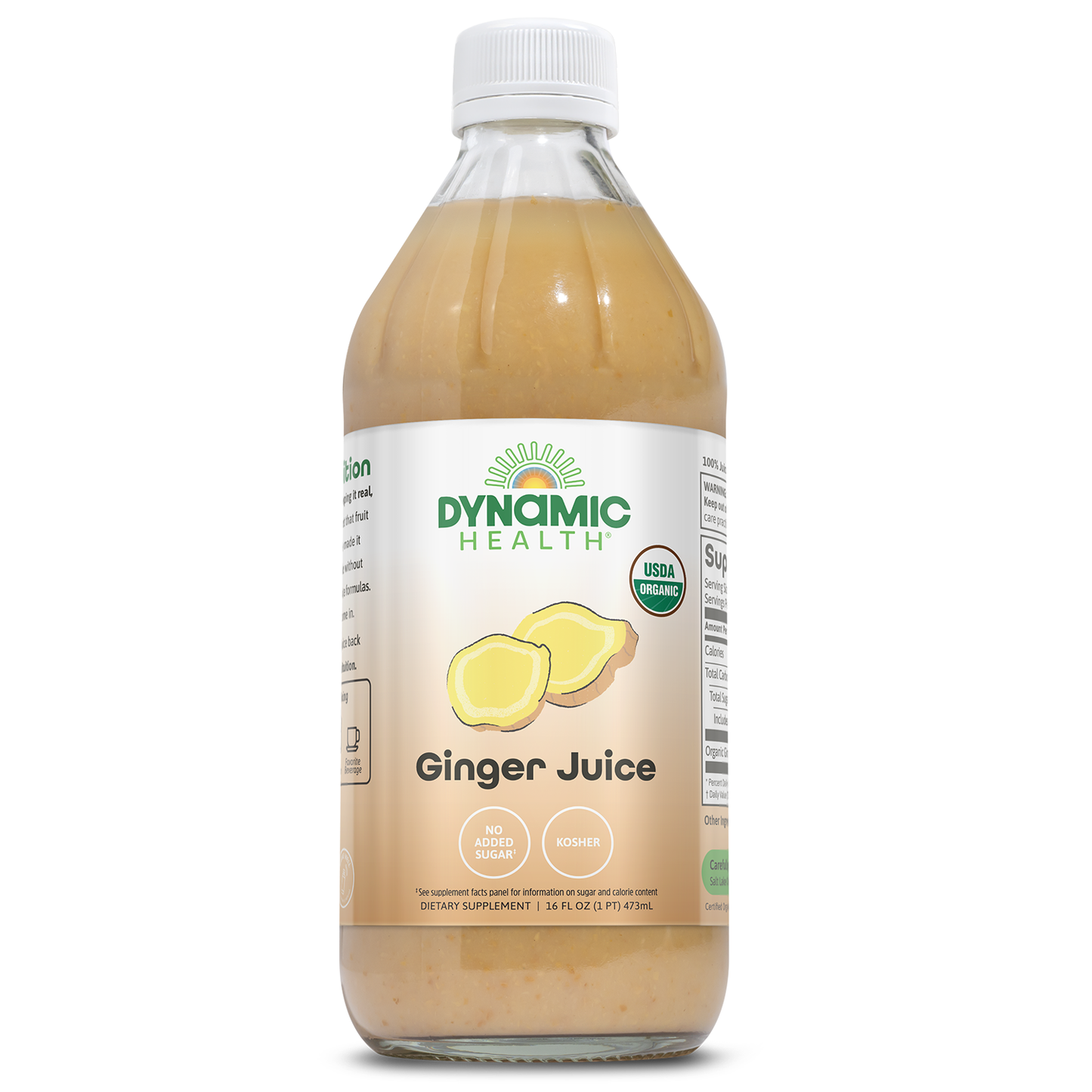 Dynamic Health  Ginger Juice Organic | 16 oz