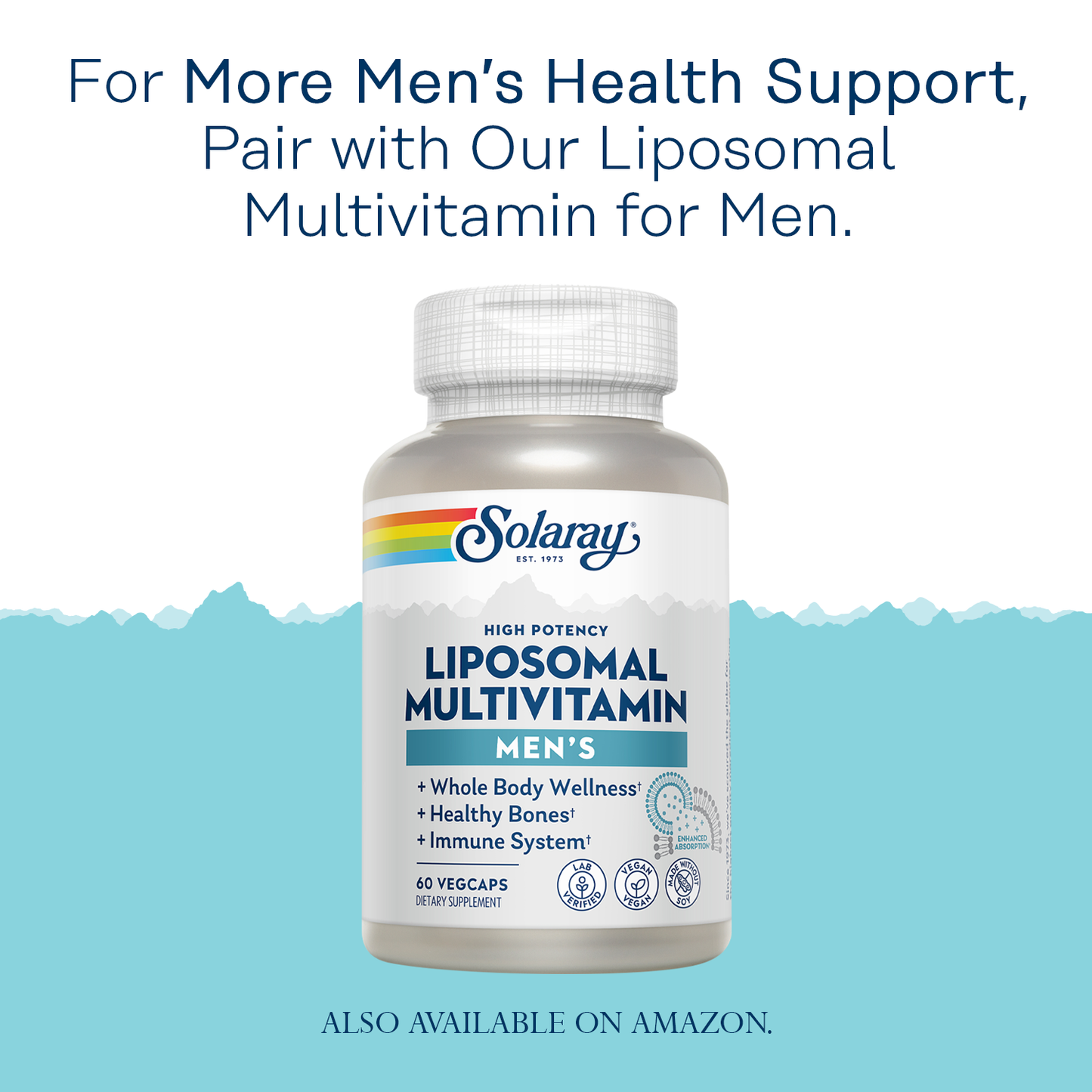 Solaray Saw Palmetto Berry 580 mg, Healthy Prostate and Urinary Tract Support from Fatty Acids & Plant Sterols for Men and Women, Non-GMO, Vegan & Lab Verified, 100 VegCaps, 100 Servings