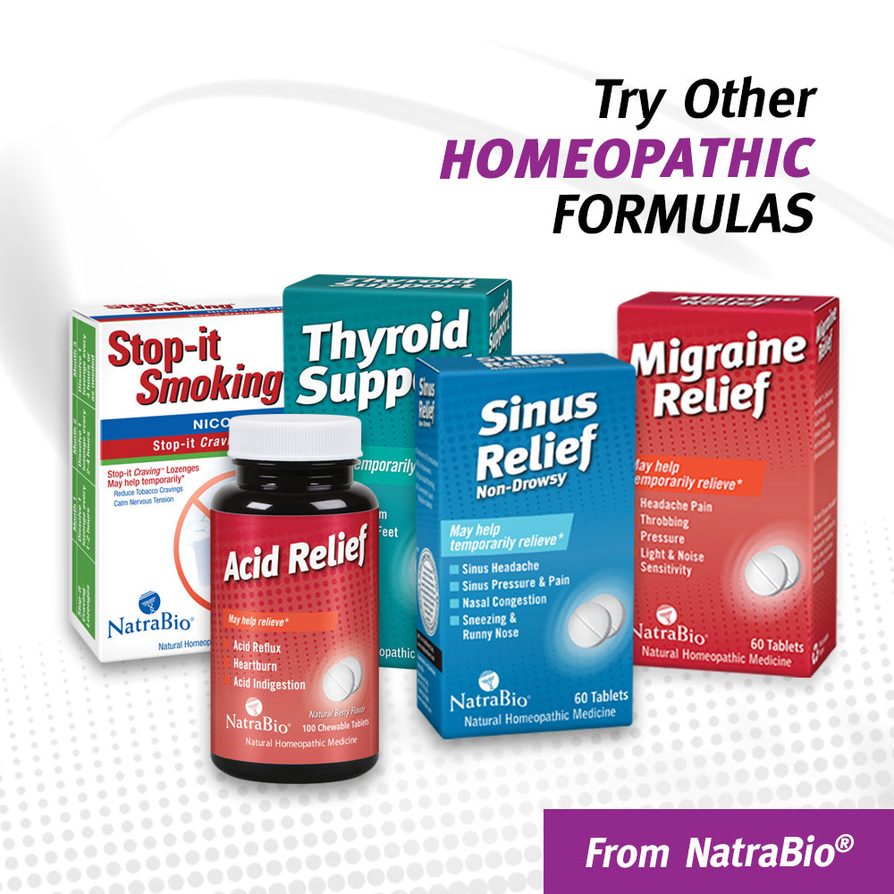 NatraBio Smoking Withdrawal Homeopathic Formula |  May Temporarily Help w/ Tobacco & Cigarette Cravings, Irritability & Detox | 60 Quick Dissolve Tabs