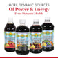 Dynamic Health Cranberry Turmeric & Ginger Tonic | Vegetarian, No Gluten, Non-GMO | Organic Ginger Puree & Turmeric Puree | 16 OZ, Glass, 16 Serv