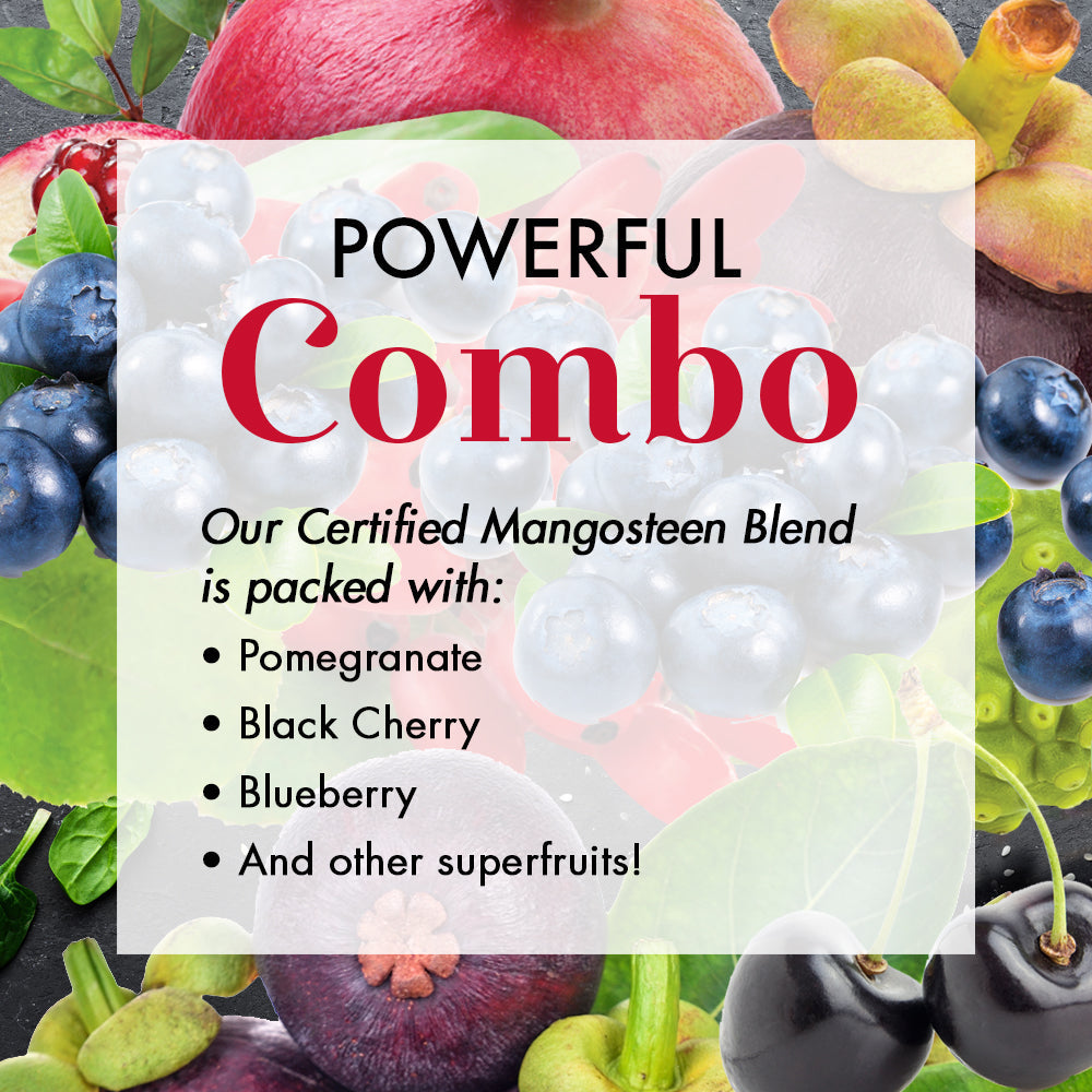 Dynamic Health Mangosteen Blend | With Pomegranate, Black Cherry and More | Vegetarian, No Gluten | 32oz, 32 Serv