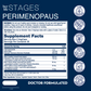 Solaray Perimenopause her life STAGES - Perimenopause Supplements Women - Hot Flashes, Menopause Support - Saffron and Chasteberry - Made Without Hormones - 60-Day Guarantee - 30 Servings, 60 VegCaps