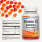 Solaray Vitamin D3 Gummies 50 mcg, 2000 IU | Healthy Bone, Muscle & Immune System Support | Gluten Free | 30 Serv, 60 Ct