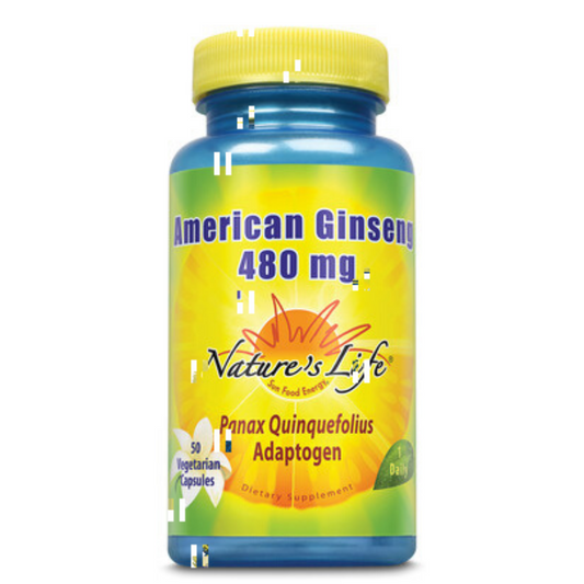 Nature's Life  American Ginseng 500 mg | 50 ct