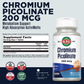 KAL Chromium Picolinate 200mcg Supplement, Healthy Metabolism Support, Fast Dissolving ActivMelts for Enhanced Absorption, Vegetarian, Sugar Free, Cinnamon Bun Flavor, 120 Servings, 120 Micro Tablets