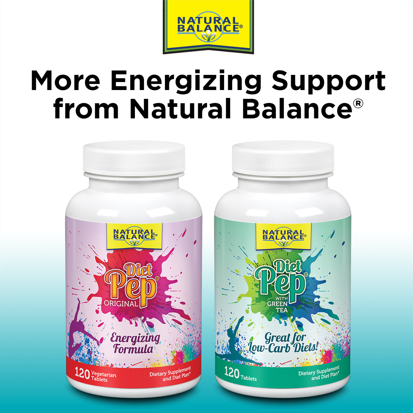 Natural Balance Ultra Diet Pep 2000 Weight Management Support* Supplement, Healthy Energy, Metabolism & Appetite Formula* w/ Garcinia Cambogia, Choline, Eleuthero & B Vitamins, 30 Servings, 60 VegCaps