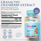 Solaray Cranactin Cranberry AF Extract Capsules, 400 mg