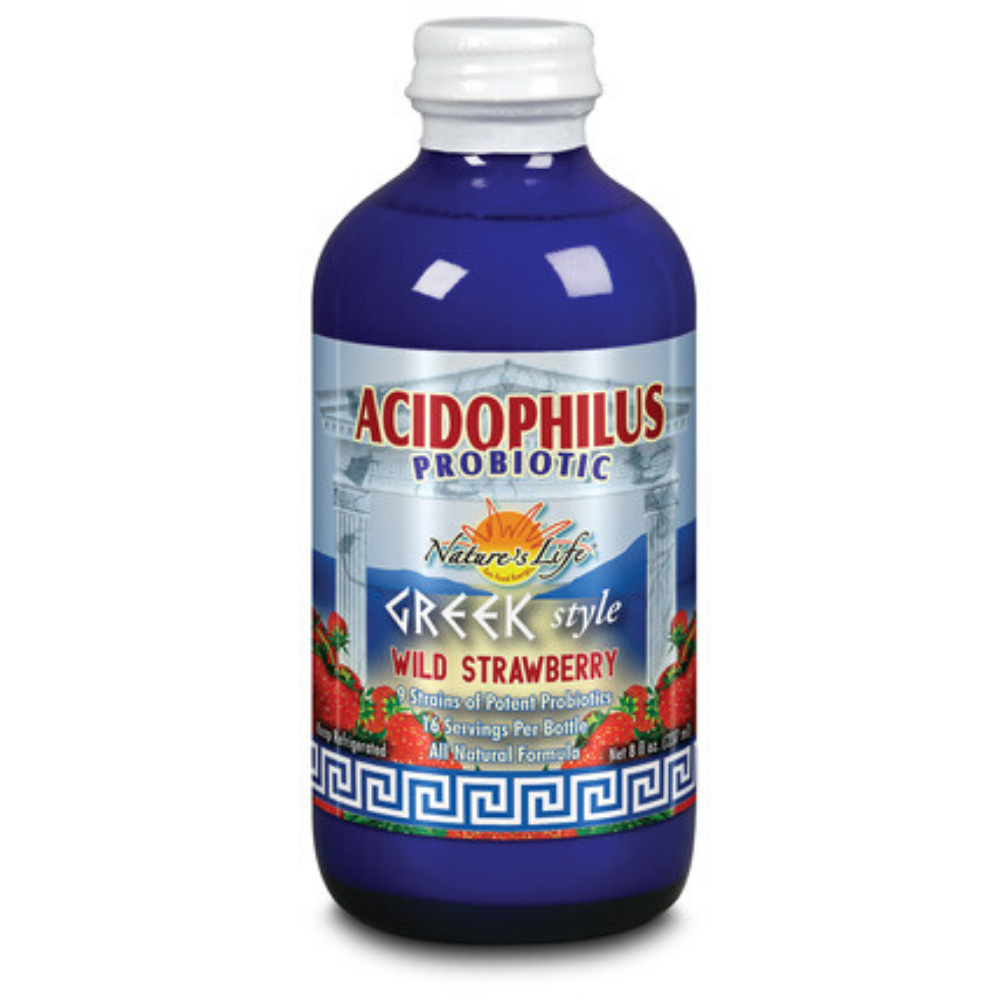 Nature's Life  Liquid Acidophilus Greek Style | 8 oz