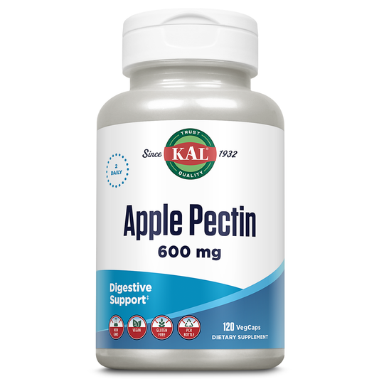 KAL Apple Pectin 600mg | 120ct