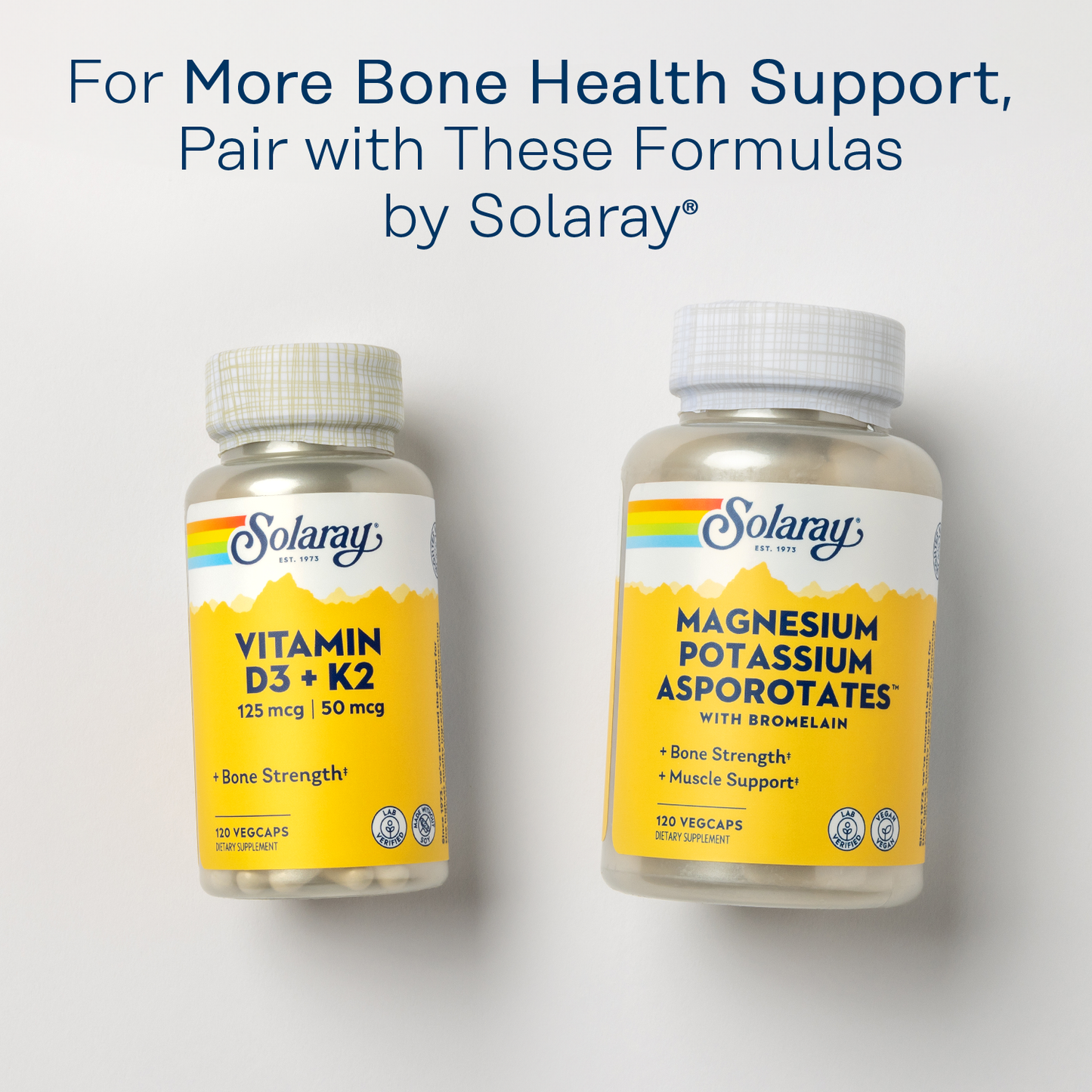 Solaray Calcium Magnesium Zinc Supplement, with Cal & Mag Citrate, Strong Bones & Teeth Support, Easy to Swallow Capsules, 60 Day Money Back Guarantee, 68 Servings, 275 VegCaps