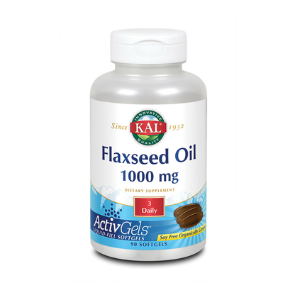 KAL Flaxseed Oil ActivGels 1000mg | 90ct