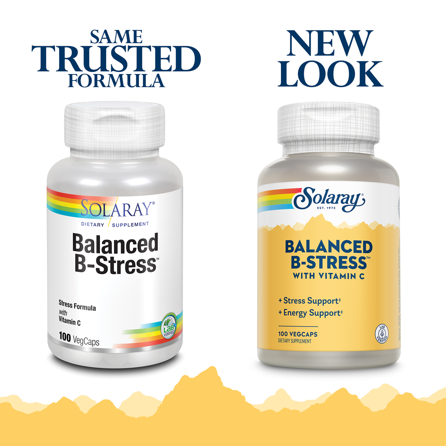 Solaray B-Stress Supplement | 100 Count