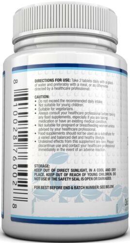 Calcium Magnesium Zinc & Vitamin D Supplement 365 Vegetarian Tablets by Nu U