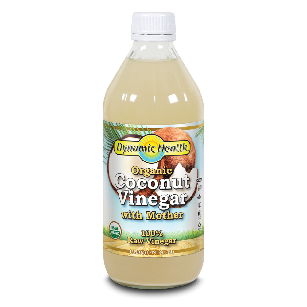 Dynamic Health  Coconut Vinegar w Mother Organic | 16 oz