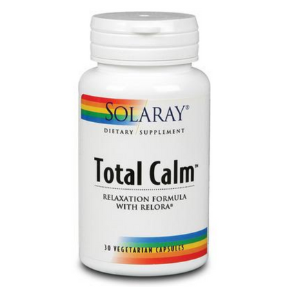 Solaray Total Calm, Veg Cap (Btl-Plastic) | 30ct