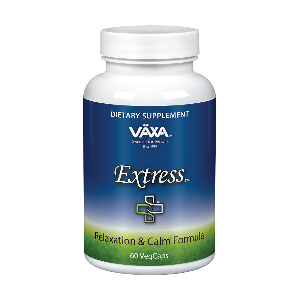 VAXA Extress Relaxation Support Formula | 60 Vegetarian Capsules