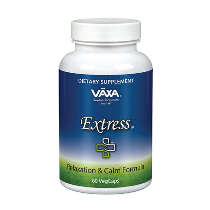 VAXA Extress Relaxation Support Formula | 60 Vegetarian Capsules