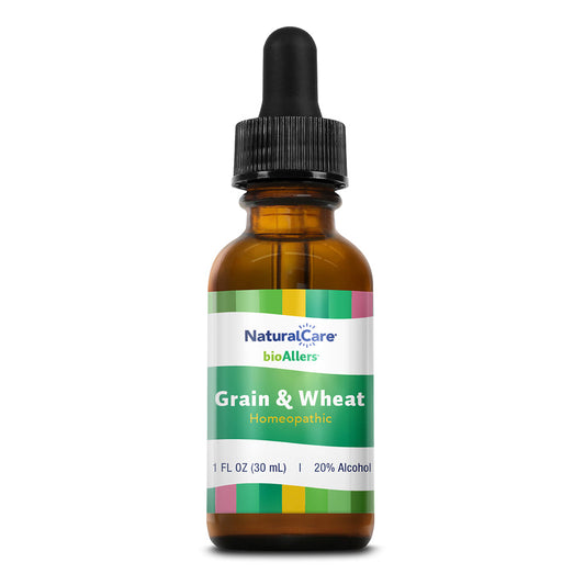 bioAllers Allergy Grain & Wheat Treatment | Homeopathic Formula May Help Relieve Sneezing, Congestion, Itching, Rashes & Watery Eyes | 1 Fl Oz