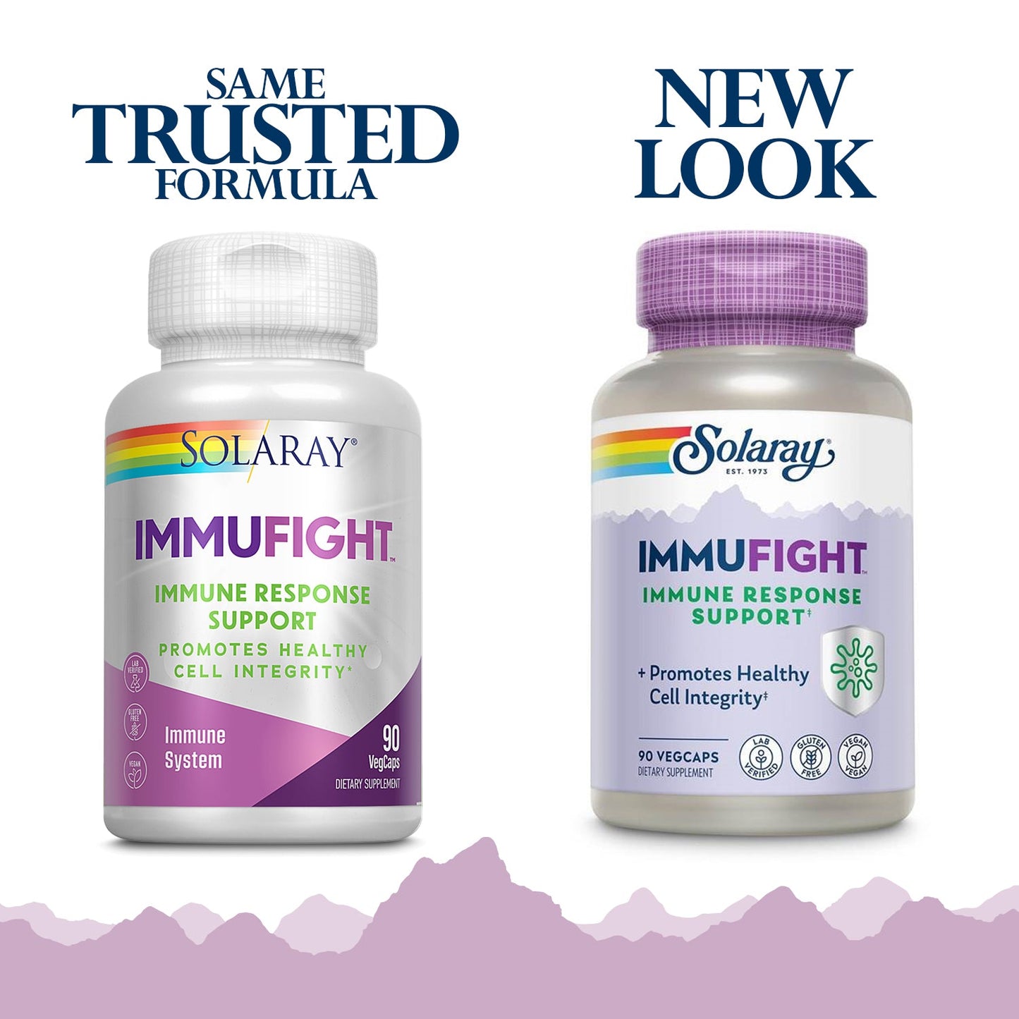 Solaray ImmuFight Immune Response | Promotes Healthy Cell Integrity | 90 VegCaps