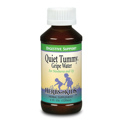 Herbs for Kids Quiet Tummy  Gripe Water, Liquid, Unflavored (Btl-Plastic) | 4oz