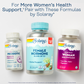 Solaray PhytoEstrogen Menopause Supplements - Wild Yam, Black Cohosh, and Dong Quai Estrogen Pills for Women's Health - Vegan, Lab Verified, 60-Day Guarantee