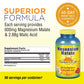 Nature’s Life Magnesium Malate Powder with Malic Acid, 600mg, Healthy Heart, Muscle & Bone Health Support, 90 Servings