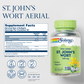 Solaray St John’s Wort 325 mg Whole Aerial - Brain Health and Mood Support Supplement - 60-Day Money Back Guarantee - Non-GMO, Vegan, Lab Verified