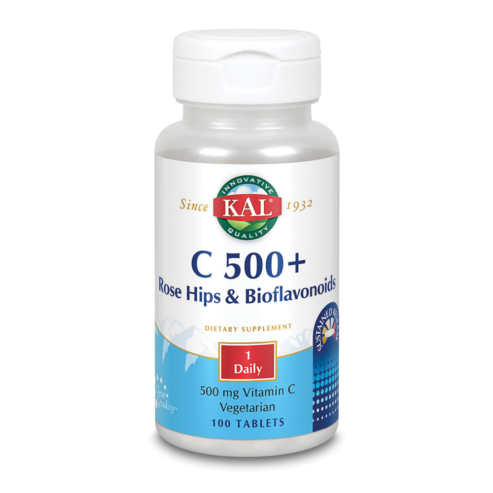 KAL C-500 w/RH & Bioflavonoids Sustained Release 500mg | 100ct