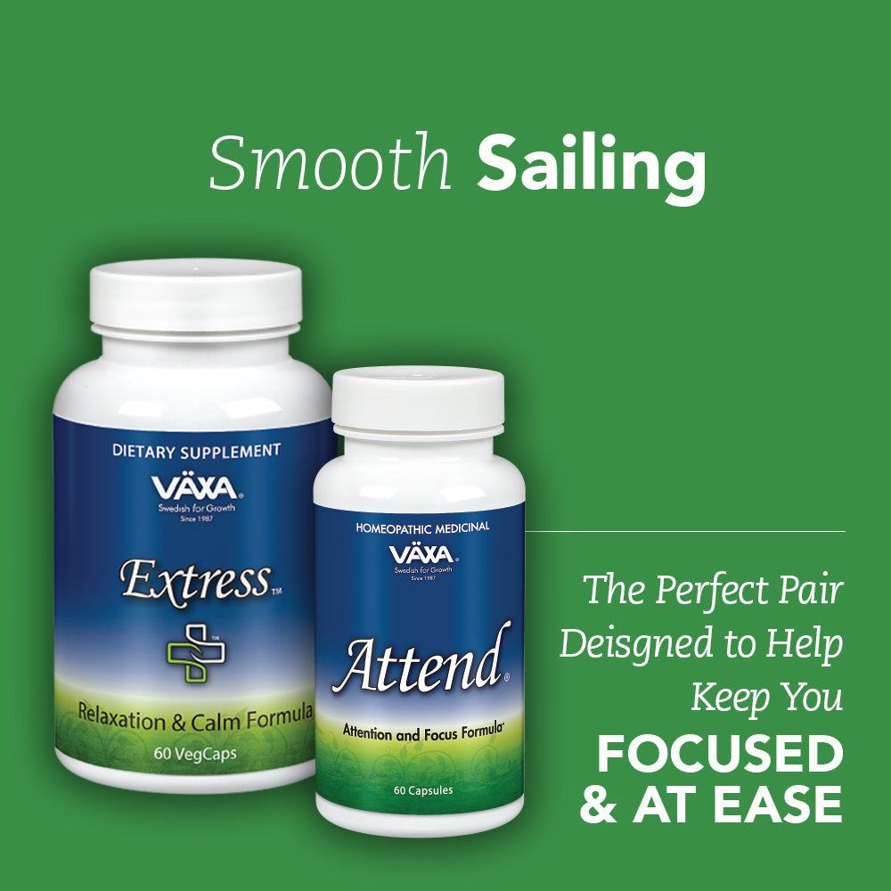 VAXA Extress Relaxation Support Formula | 60 Vegetarian Capsules