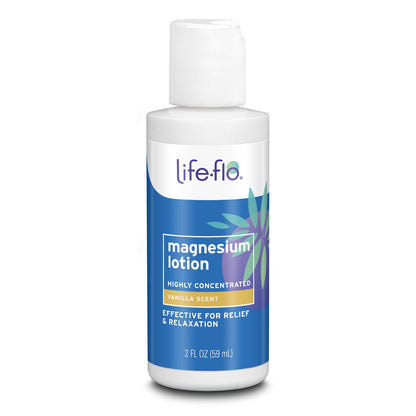 Life-Flo Magnesium Lotion , Magnesium Chloride Supplement Sourced from Zechstein Seabed , For Muscle Massage and Relaxation (8oz)