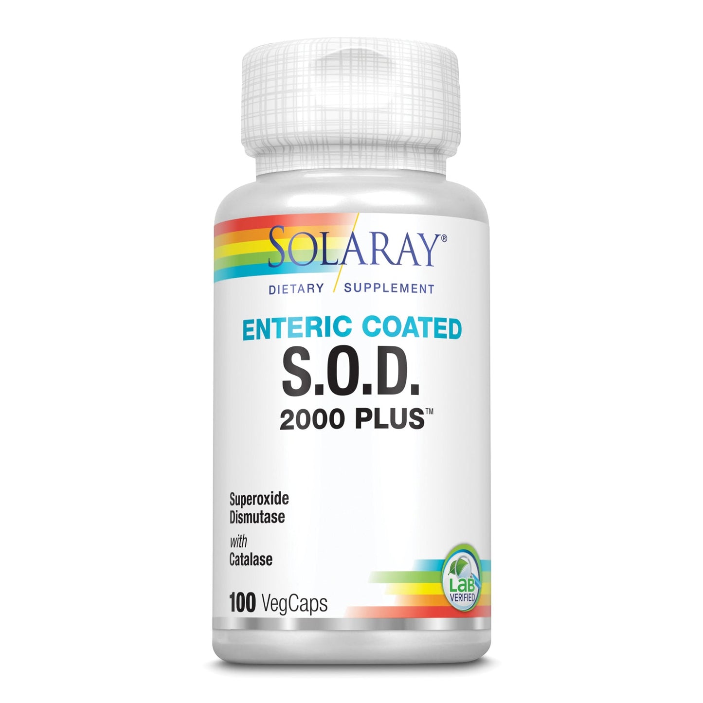 Solaray S.O.D. 2000 Plus, Capsule (Btl-Plastic) 400mg 100ct