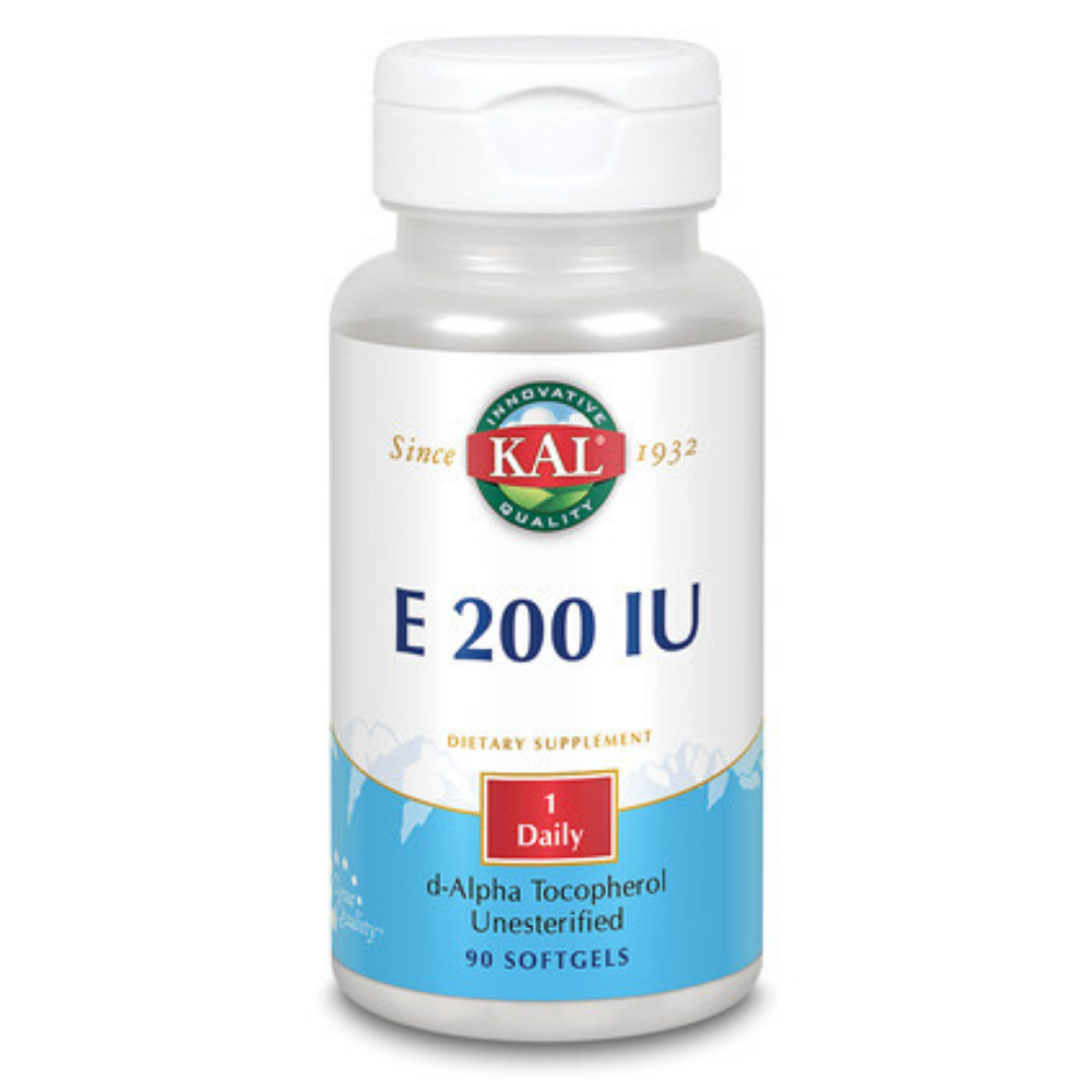 KAL E-200 d-Alpha Tocopherol 200iu | 90ct