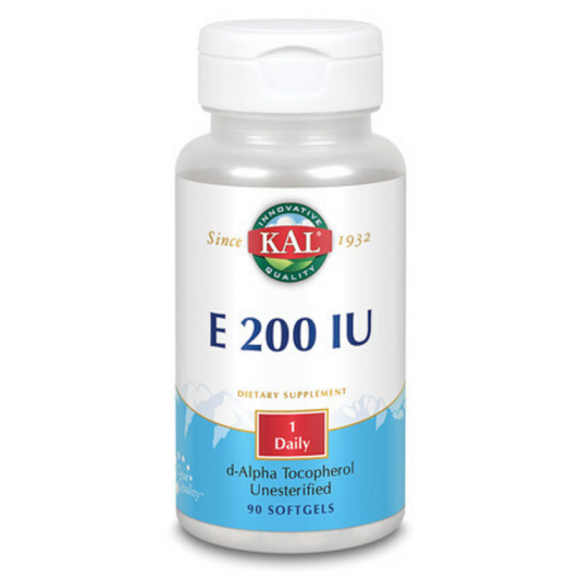 KAL E-200 d-Alpha Tocopherol 200iu | 90ct