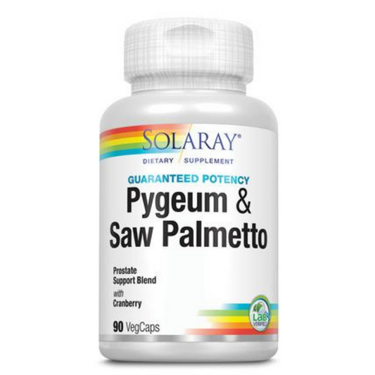 Solaray Pygeum and Saw Palmetto with Cranactin Supplement
