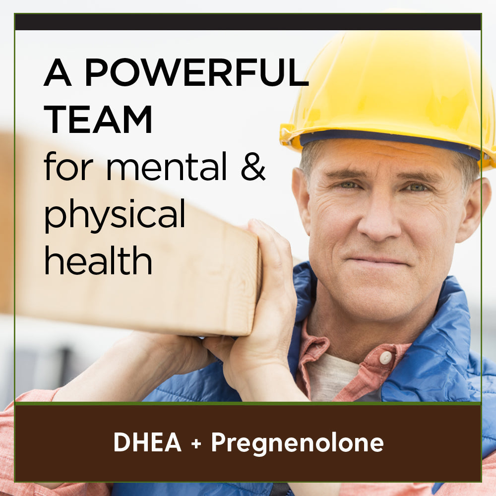 Lifetime DHEA Pregnenolone Complex | Support Hormone Balance, Energy, Mood, Weight & Libido | 90 Capsules