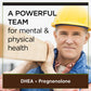 Lifetime DHEA Pregnenolone Complex | Support Hormone Balance, Energy, Mood, Weight & Libido | 90 Capsules