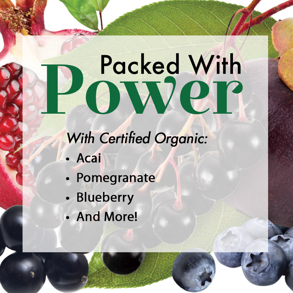 Dynamic Health Organic Maqui Juice Blend | W/ Pomegranate, Acai & More | W/ Antioxidants | Vegetarian, No GLuten | 33.8oz, 33 Serv