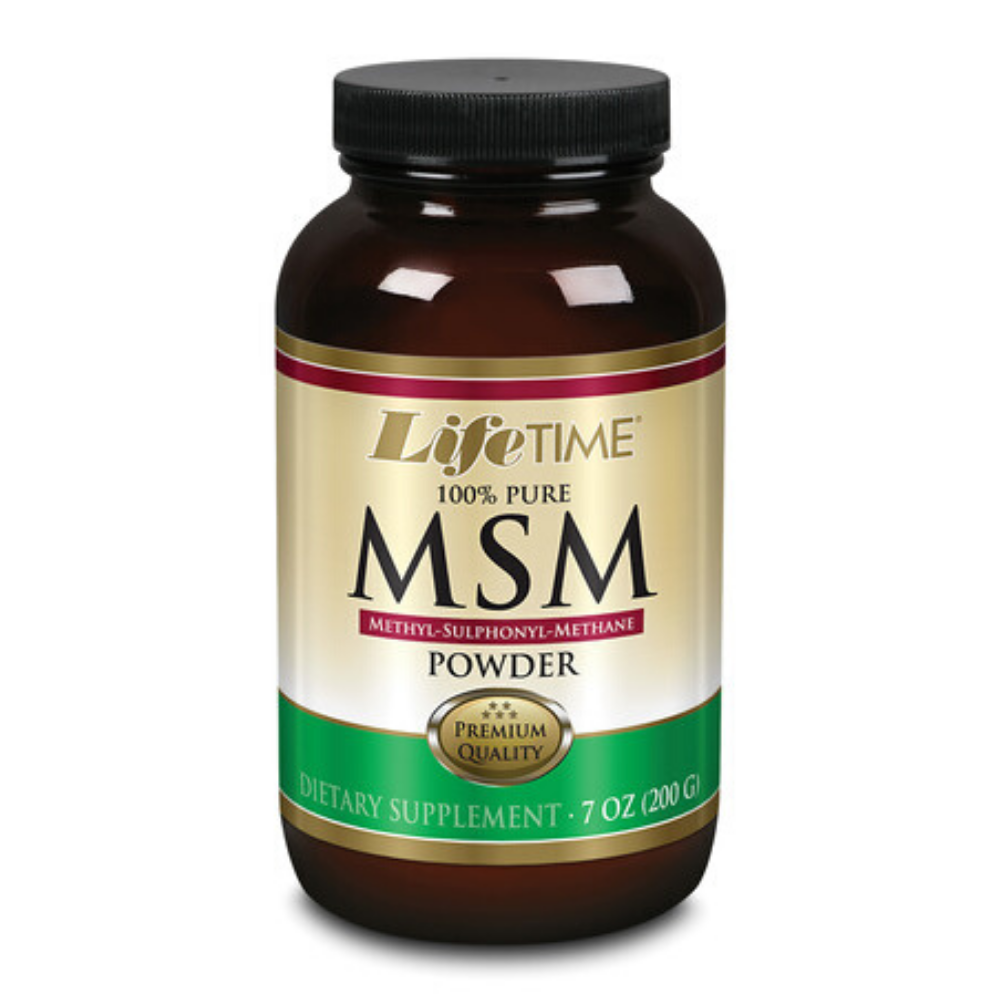 Lifetime 100% Pure MSM (Methylsulfonylmethane) Powder | Supports Healthy Joints | Fortifies Immune Support | Premium Quality | 2500 mg Per Serving | 16 oz, 180 Servings