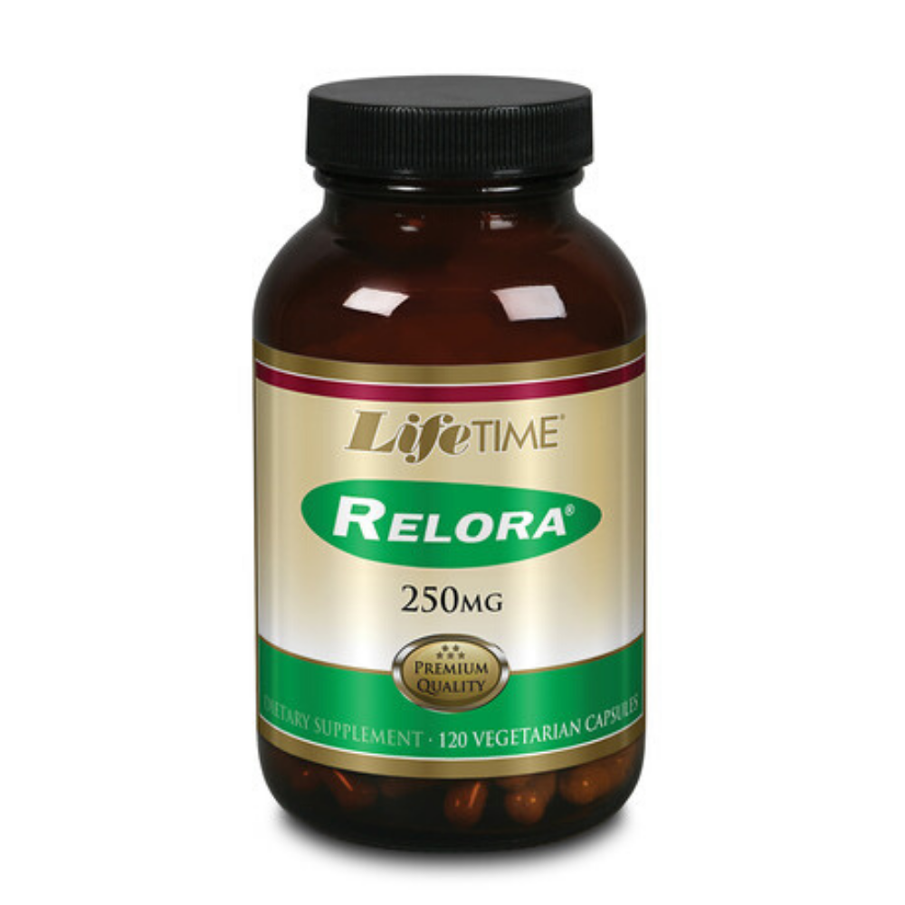 LIFETIME Relora, Veg Cap (Btl-Glass) 250mg | 120ct