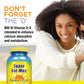 Nature's Life Super Cal Mag | 1000mg of Calcium & 500mg of Magnesium with Vitamin D-2 | Healthy Teeth & Bones Support (250 CT)
