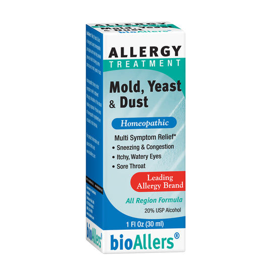 NaturalCare by bioAllers Allergy Treatment Homeopathic Formula May Help Relieve Sneezing, Congestion, Itching, Rashes & Watery Eyes 1 Fl Oz (371400702017)