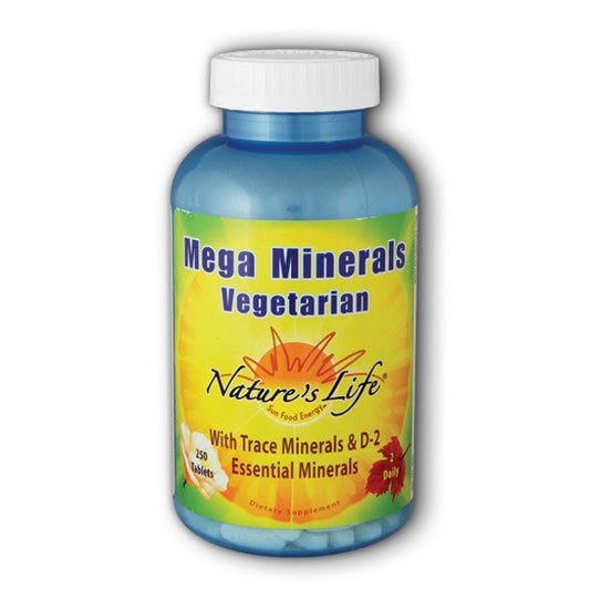 Nature's Life  Vegetarian Mega Minerals | 250 ct