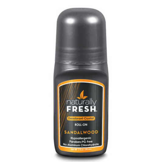 Zola Naturals Roll-on Men's, Roll-On, Sandalwood (Btl-Plastic) | 3oz