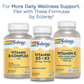 Solaray Calcium and Magnesium AAC Capsules, 180 Count (Packaging may vary)