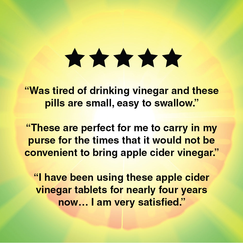 Natures Life Apple Cider Vinegar 250mg | with 87 mg Acetic Acid