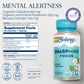 Solaray SharpMind Focus, Mental Alertness Nootropic Supplement, Each Capsule with Cognizin Citicoline, Lions Mane Mushroom, Bacopa Monnieri, Vegan, 60 Day Money Guarantee, 30 Serv 30 Vegetarian Caps