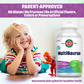 KAL MultiSaurus Kids Chewable Multivitamins, 11 Essential Vitamins and Minerals for Kids, Berry, Grape, Orange Chewables, Gluten and Fructose Free, 180 Servings, 180 Dinosaur-Shaped Chewables